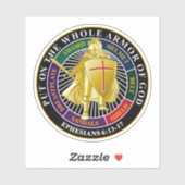 Gottesrüstung Aufkleber (Blatt)