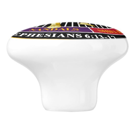 Gottesrüstung Keramikknauf (Seitenansicht)