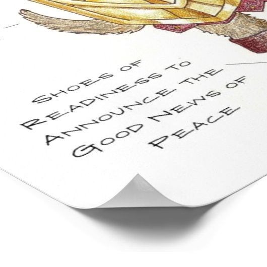 Gottesrüstung Poster (Ecke)