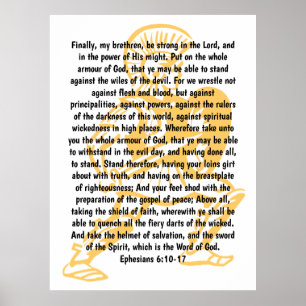 Gottesrüstung Poster