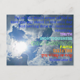 Gottesrüstung Postkarte