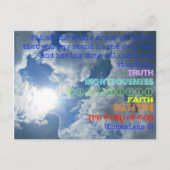 Gottesrüstung Postkarte (Vorderseite)