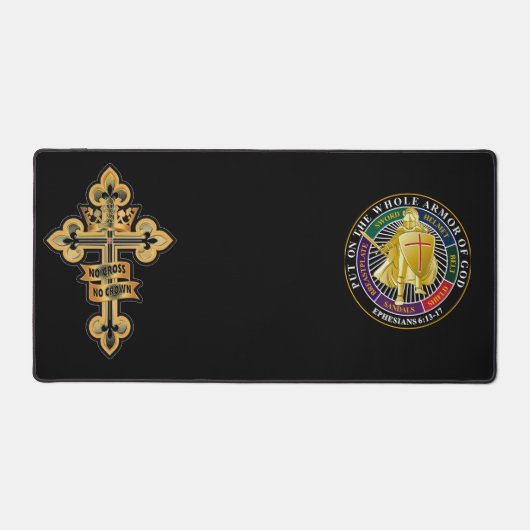 Gottesrüstung Schreibtischunterlage (Vorderseite)