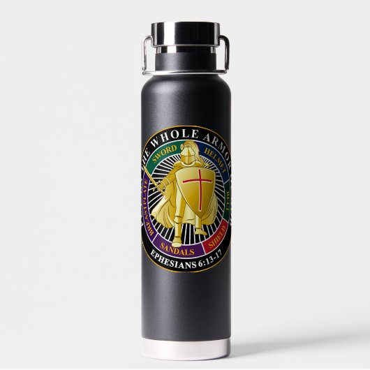Gottesrüstung Trinkflasche (Rückseite)
