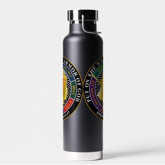 Gottesrüstung Trinkflasche (Links)