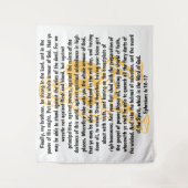 Gottesrüstung Wandteppich (Vorderseite)