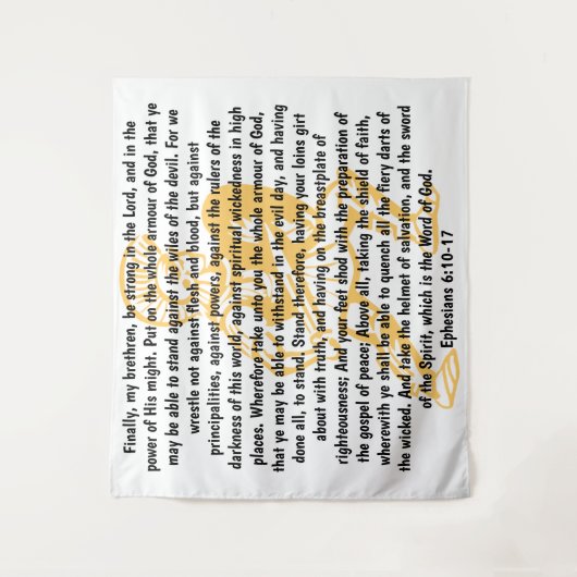 Gottesrüstung Wandteppich (Vorderseite)