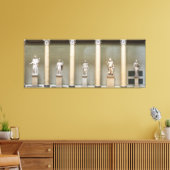 Gottesstatuen in Berlin Leinwanddruck (Insitu (Wohnzimmer))