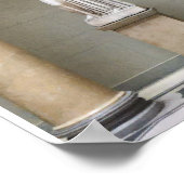 Gottesstatuen in Berlin Poster (Ecke)