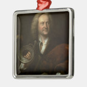 Gottfried Reiche, älterer Musiker und Solo Silbernes Ornament (Links)