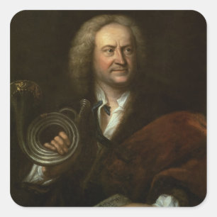 Gottfried Reiche , Senior Musician und Solo Quadratischer Aufkleber