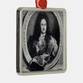 Gottfried Wilhelm Leibniz Silbernes Ornament (Rechts)