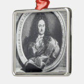 Gottfried Wilhelm Leibniz Silbernes Ornament (Links)