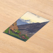 Gotthard Pass - Nostalgie Acryleinladungen (Ablage )
