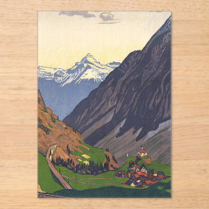 Gotthard Pass - Nostalgie Acryleinladungen