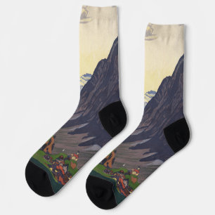 Gotthard Pass - Nostalgie Socken
