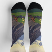 Gotthard Pass - Nostalgie Socken (Oben)