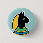 Gottheit:: Bastet Button (Vorderseite)