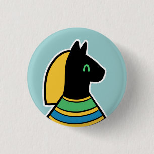 Gottheit:: Bastet Button