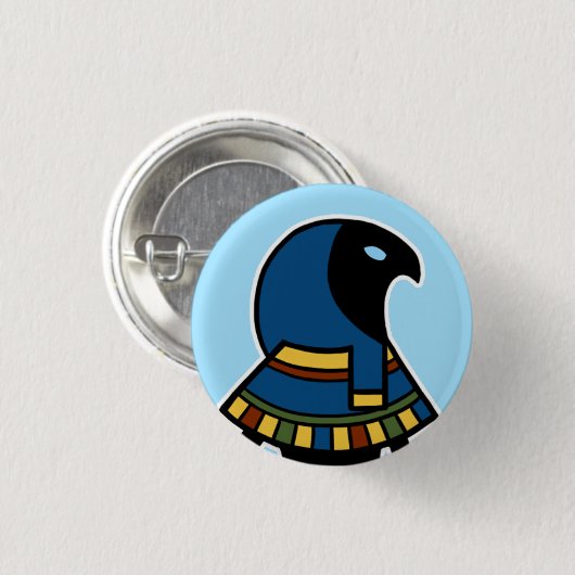 Gottheit:: Horus Button (Vorne & Hinten)
