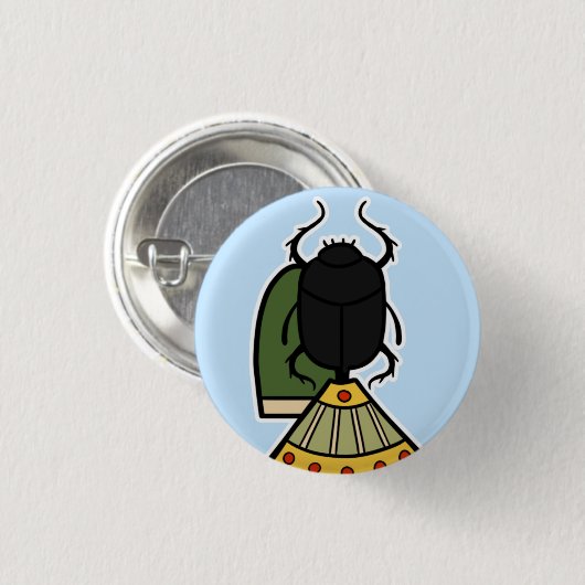 Gottheit:: Khepri Button (Vorne & Hinten)