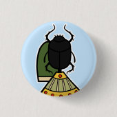 Gottheit:: Khepri Button (Vorderseite)