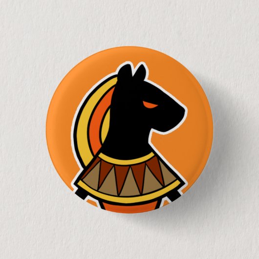 Gottheit:: Sekhmet Button (Vorderseite)
