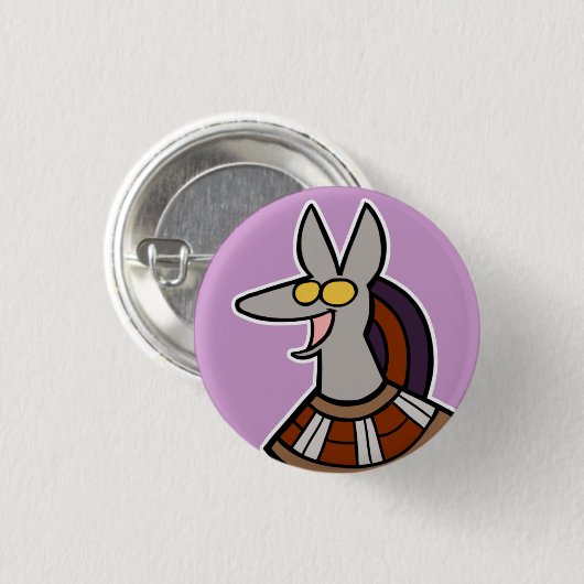 Gottheit:: Wepwawet Button (Vorne & Hinten)