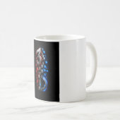 Göttin 3D Mikro-Mosaik  Kaffeetasse (VorderseiteRechts)