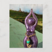 Göttin am Fluss Postkarte (Vorderseite)