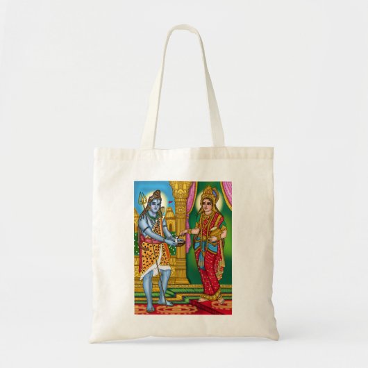Göttin Annapurna Canvas-Tasche Tragetasche (Vorne)