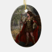 Göttin-Athene-Verzierung Keramikornament (Hinten)