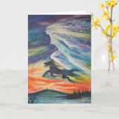 Göttin auf der Glastonbury-Karte Karte (Gelbe Blume)