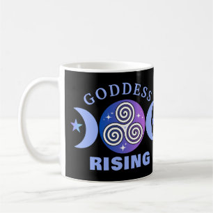 Göttin Aufsteigende Tasse – Violett & Blau Mystisc