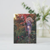 Göttin Aza in Eureka Federn Postkarte (Stehend Vorderseite)