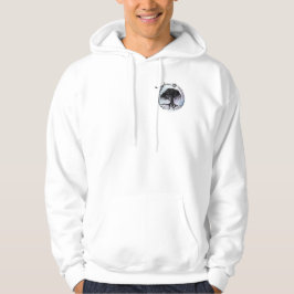 Göttin Baum in jeder Richtung auf Lila Hoodie
