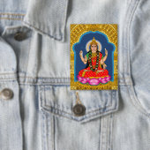 Göttin Bhairavi Button (Insitu)