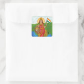 Göttin Bharat Mata Aufkleber (Tasche)
