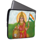 Göttin Bharat Mata  Laptopschutzhülle (Vorne Rechts)