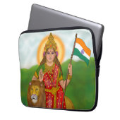 Göttin Bharat Mata  Laptopschutzhülle (Vorderseite Links)