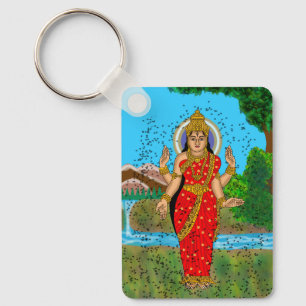 Göttin Bhramari Schlüsselanhänger