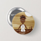 Göttin Button (Vorne & Hinten)