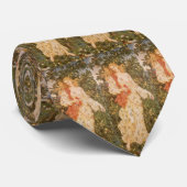 Göttin der Blüten und Blume, Flora von Morgan Krawatte (Gerollt)