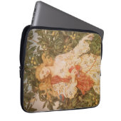 Göttin der Blüten und Blume, Flora von Morgan Laptopschutzhülle (Vorne Rechts)