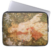 Göttin der Blüten und Blume, Flora von Morgan Laptopschutzhülle (Vorderseite)