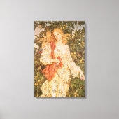 Göttin der Blüten und Blume, Flora von Morgan Leinwanddruck (Vorderseite)