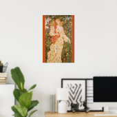 Göttin der Blüten und Blume, Flora von Morgan Poster (Heimbüro)