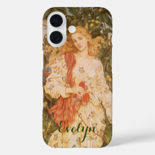 Göttin der Blüten und Blumen, Flora von Morgan iPhone 16 Hülle