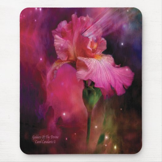 Göttin der Devine Iris Mousepad (Vorne)