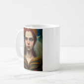 Göttin der Elfenbeinküste-Tasse Kaffeetasse (Vorderseite Links)